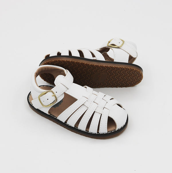 Fisherman Sandals - White