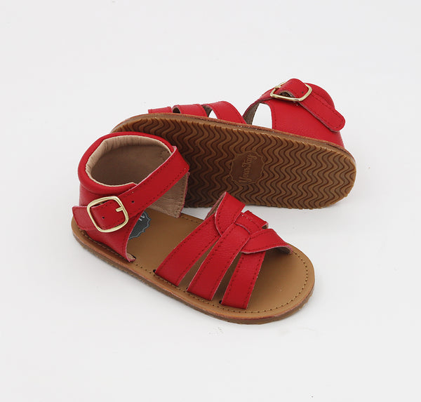 Harlow Sandals - Red