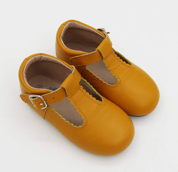 T-Straps Mustard