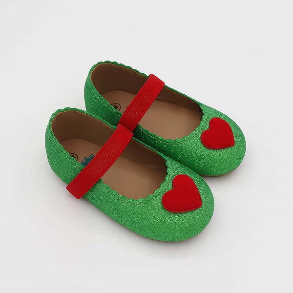 Preorder Taila's Mary Jane Elastic Band - Green One