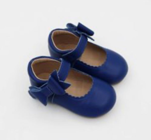 Lilien Side Bow Mary Jane - Navy Blue