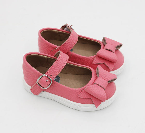 PRE-Order Chelsea Sneaker Mary Jane with Bow - Dusty Rose ⠀