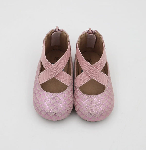 Zipper Ballet - Pink Mermaid Scales