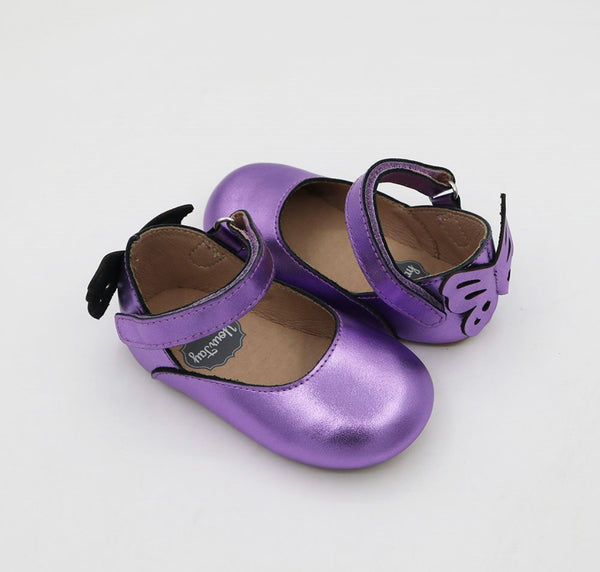 Butterfly Backs Purple Metallic