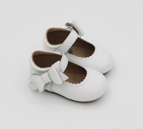 Lilien Side Bow Mary Jane - White