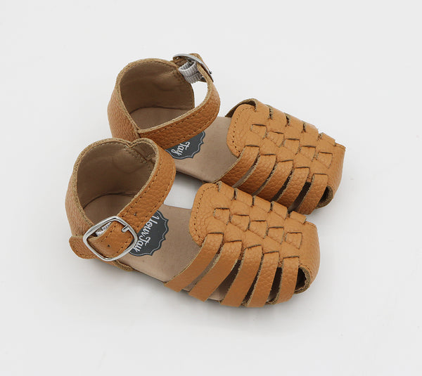 Isla Cage Sandals - Honey