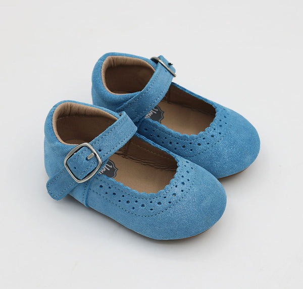 Mary-Jane Shimmer Blue