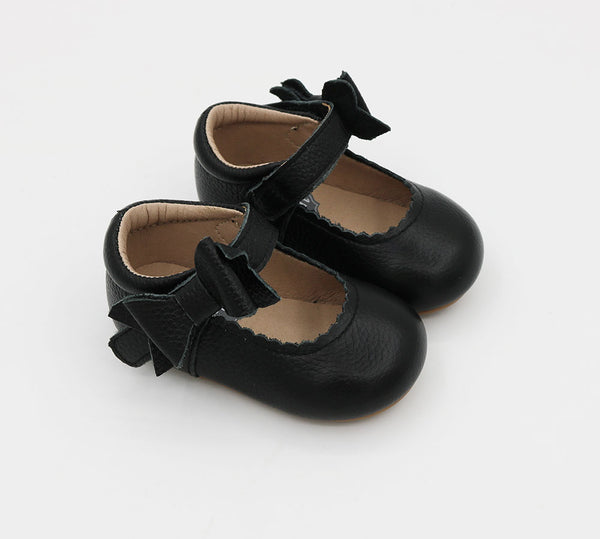 Lilien Side Bow Mary Jane - Black